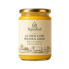 Rainfed Organics A2 Desi Cow Bilona Ghee