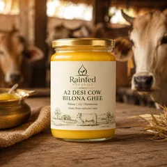 Rainfed Organics A2 Desi Cow Bilona Ghee